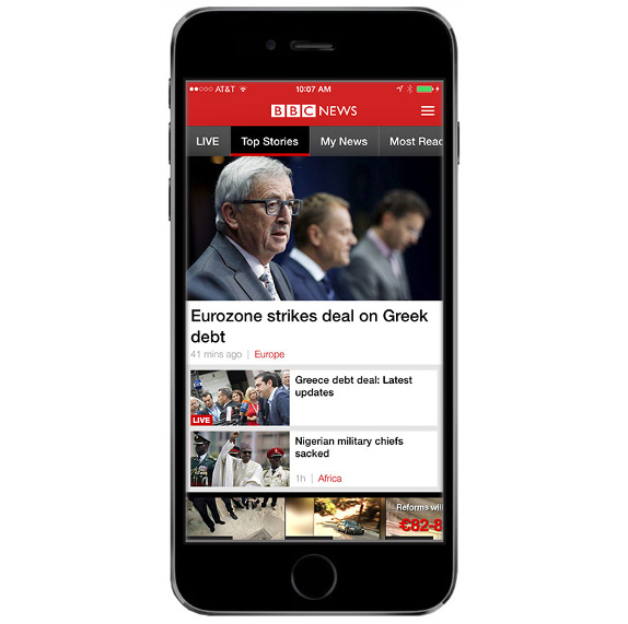 Thiết kế app tin tức - Thiết kế app Giai Điệu