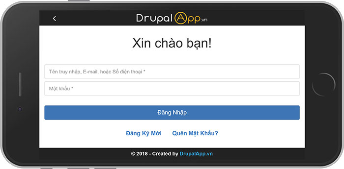 Giao diện App